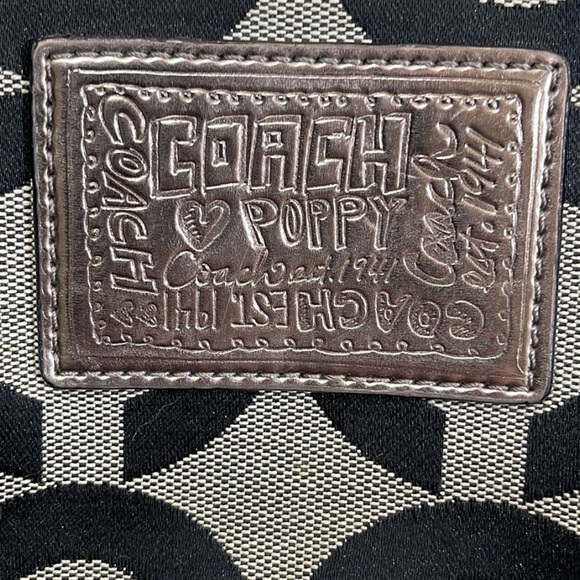 Coach Poppy Op Art Signature Tote - Picture 2 of 12